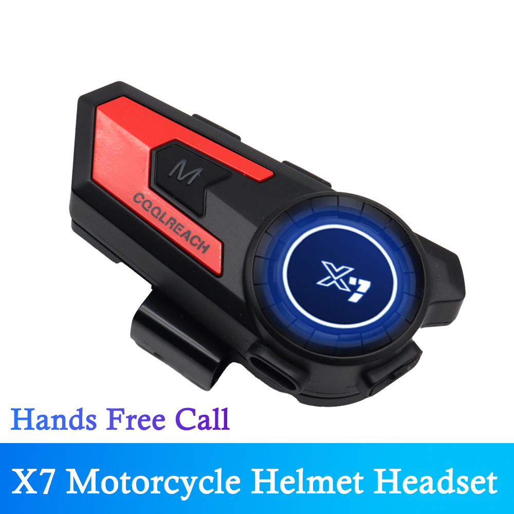 Full Face Motorcycle Helmet With Bluetooth - X7 casque de Moto casque sans