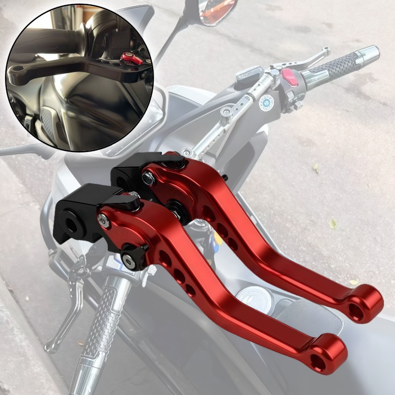 Cnc Aluminum Adjustable Brake Clutch Levers - Tige de frein pour moto TRIUMPH