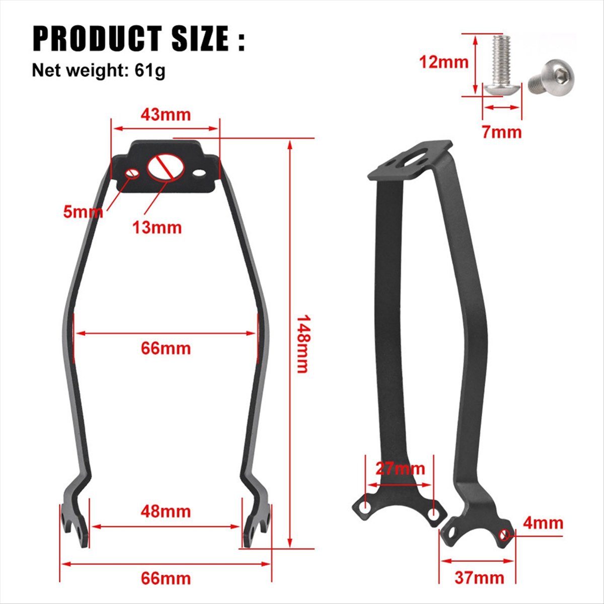 Scooter Parts - Nouvel arrivage : Support de garde-boue