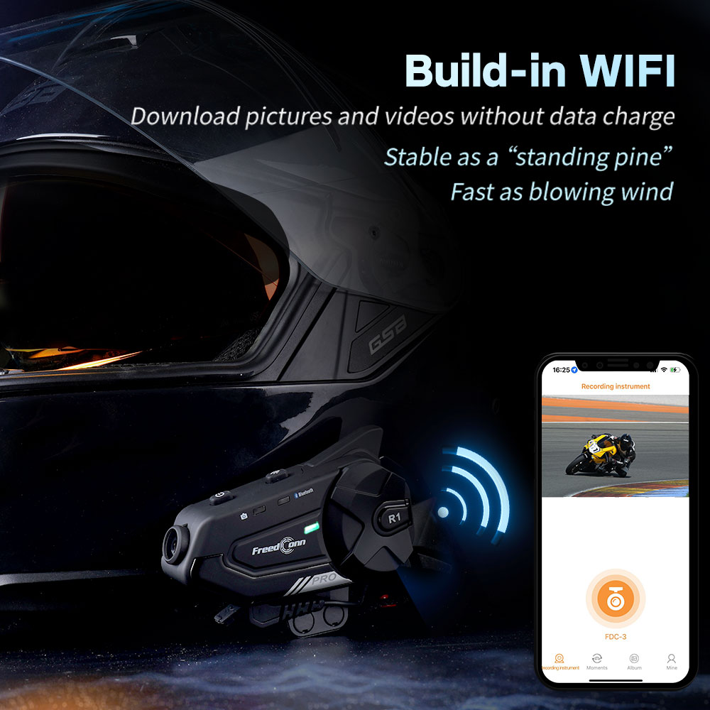 Freedconn Moto interphone Auto - Full Face Motorcycle Helmet With Bluetooth avis et prix