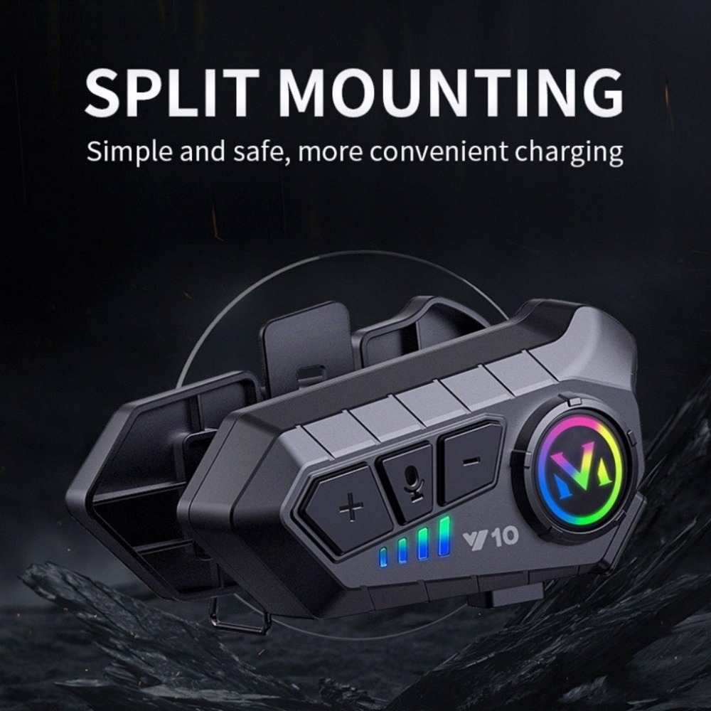 Nouveau casque Bluetooth Y10,  - Full Face Motorcycle Helmet With Bluetooth avis et prix