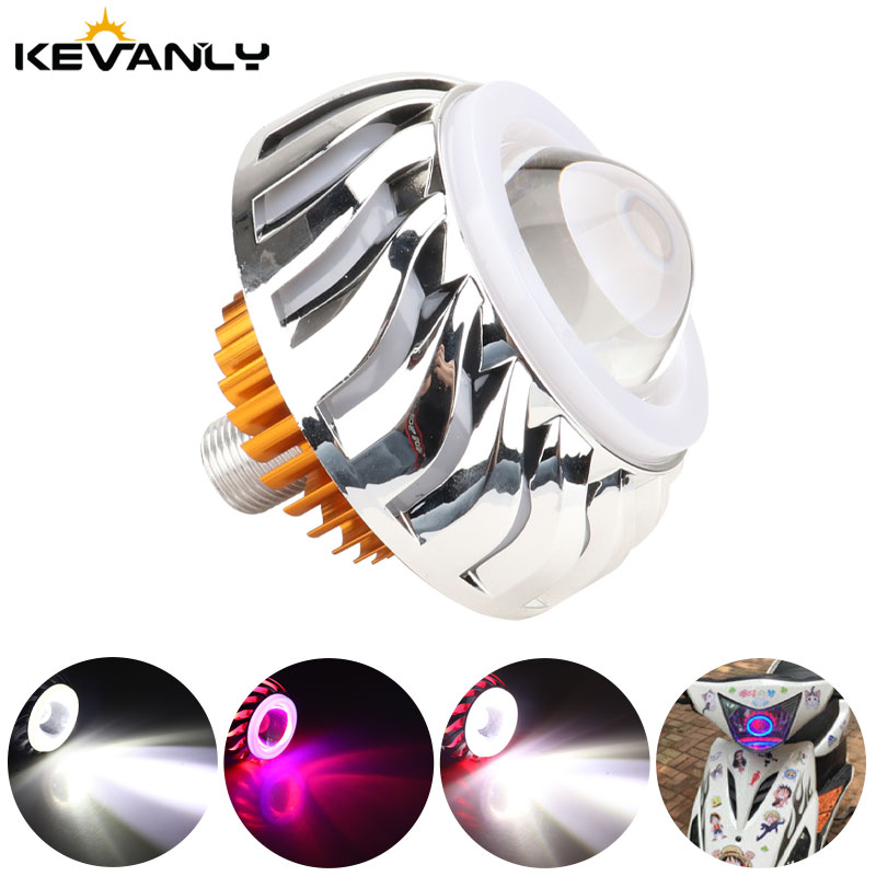 1 pièces voiture moto phare do - Universal Motorcycle Led Headlight Projector avis et prix