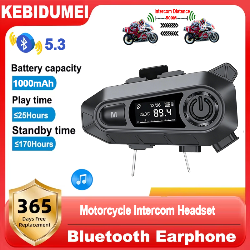 Casque Intercom Bluetooth 5.3  - Full Face Motorcycle Helmet With Bluetooth avis et prix