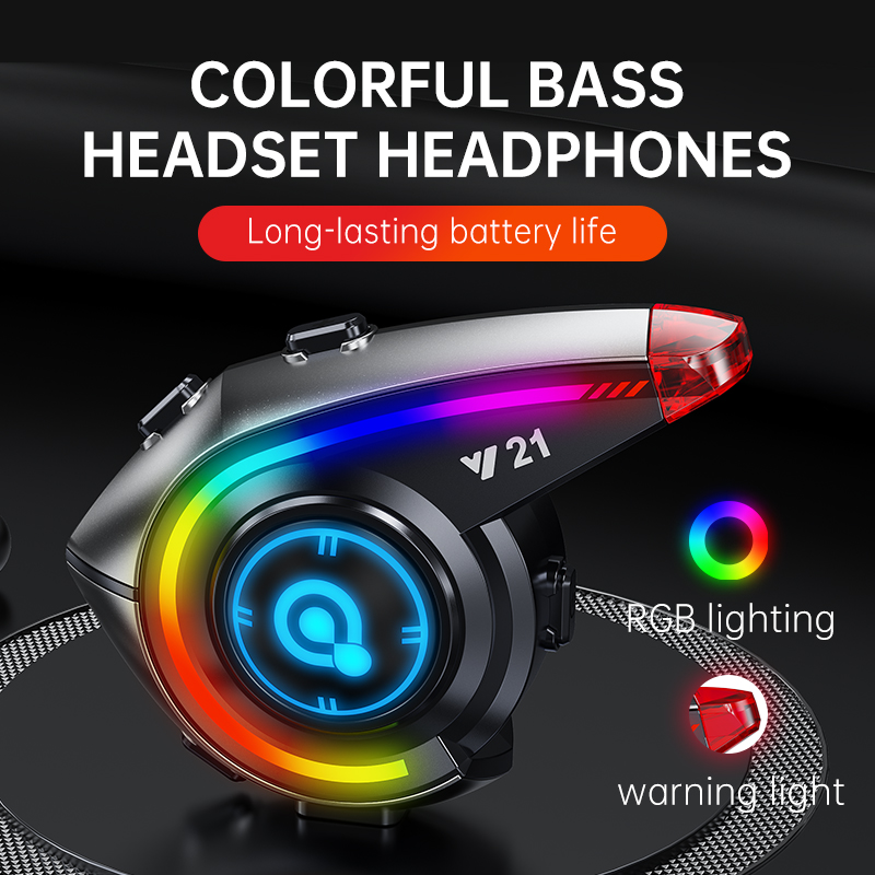 Y21 casque casque écouteurs Bl - Full Face Motorcycle Helmet With Bluetooth avis et prix