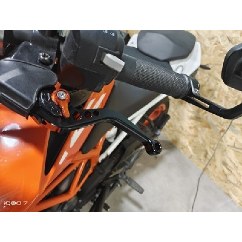 Levier d'embrayage jeu de levi - Cnc Aluminum Adjustable Brake Clutch Levers avis et prix