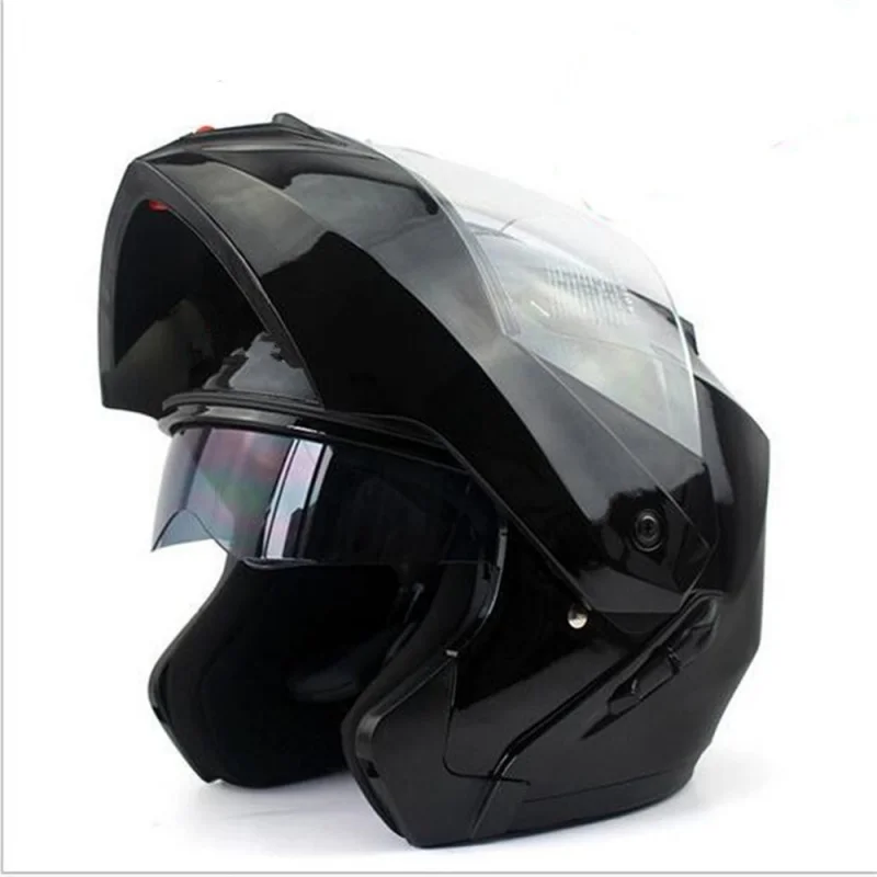 Dernier modèle de casque de mo - Dual Visor Motorcycle Racing Helmet avis et prix