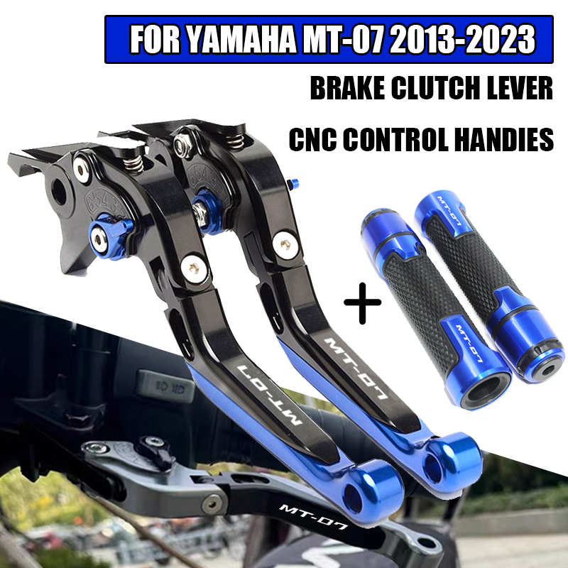 Leviers de frein et d'embrayag - Cnc Aluminum Adjustable Brake Clutch Levers avis et prix