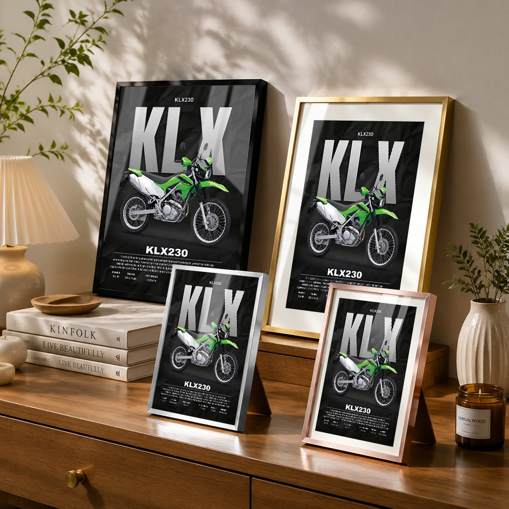 Affiche métallique personnalis - Riding Gear avis et prix