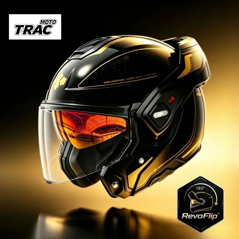 180 °   Casque de moto modulab - Modular Flip Up Motorcycle Helmet Dot Approved avis et prix