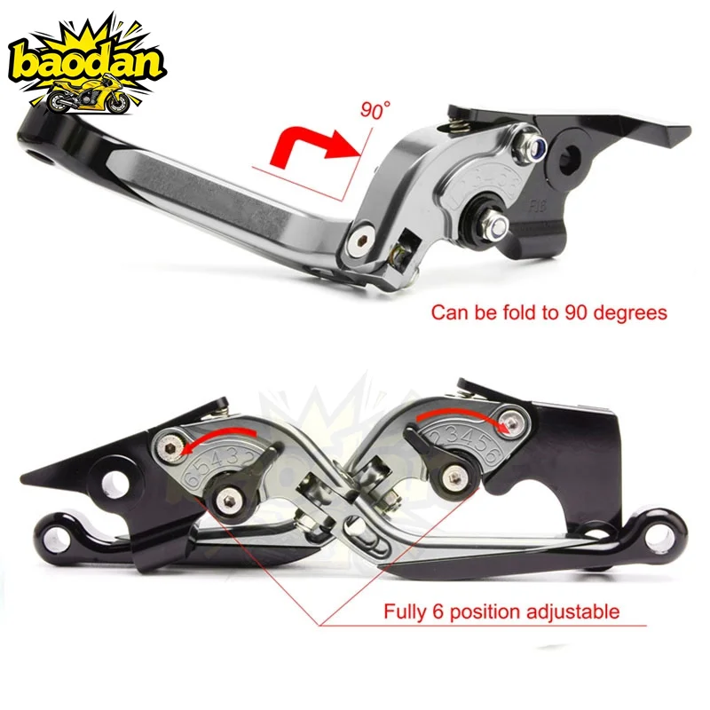 Compatible avec Tenere 700/Wor - Cnc Aluminum Adjustable Brake Clutch Levers avis et prix