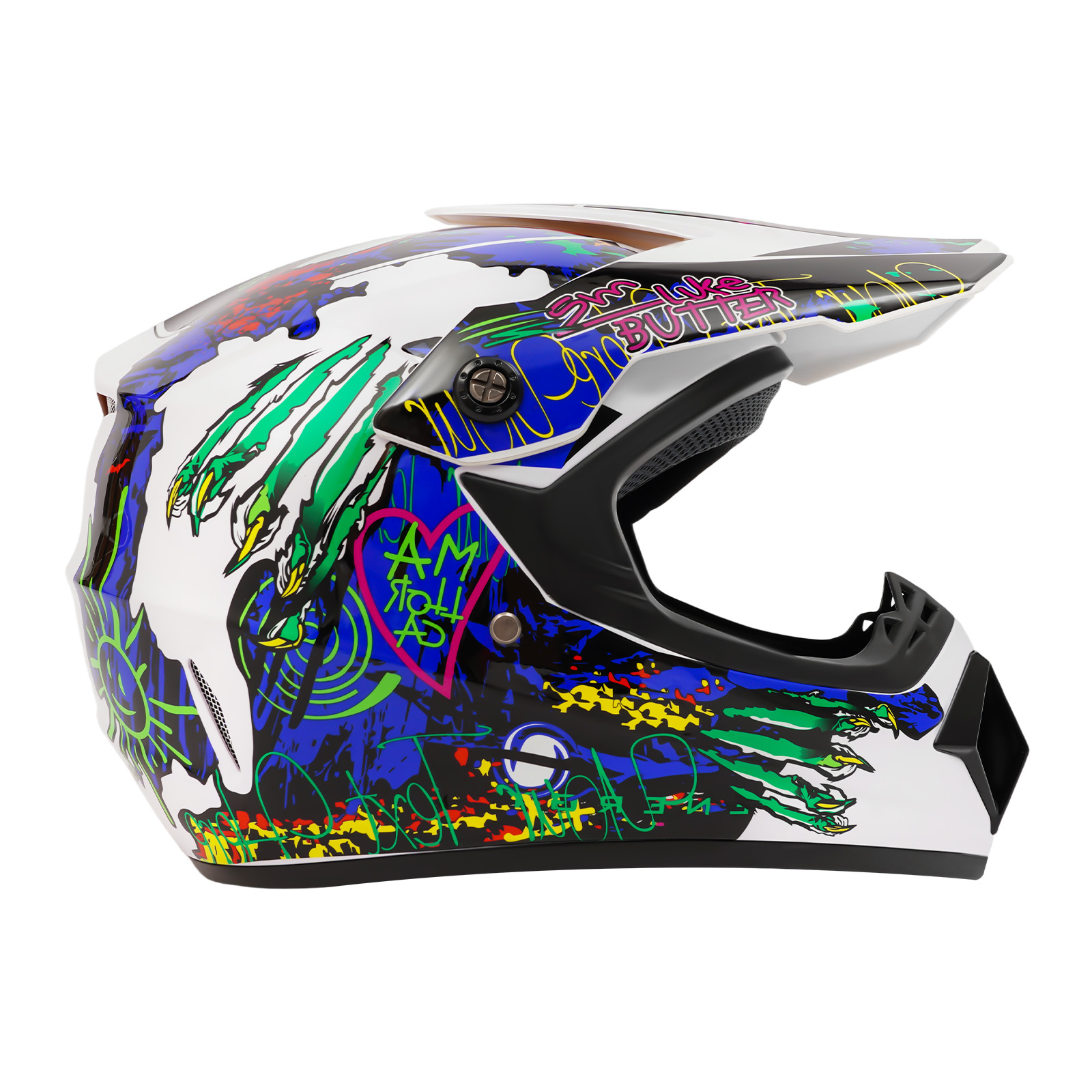 Ensemble casque 57-58 cm avec  - Off Road Motocross Helmet Goggles Set avis et prix
