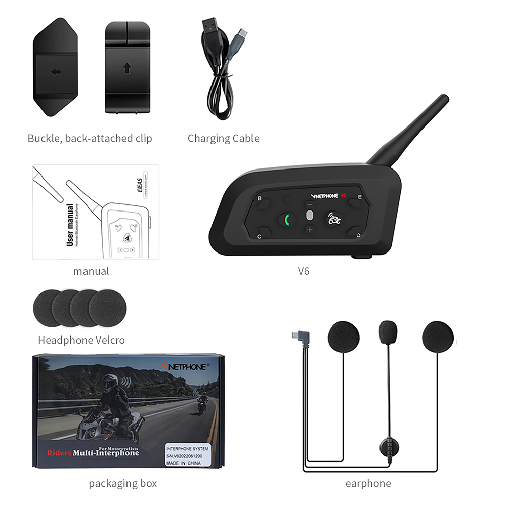 Nouvel interphone moto EJEAS V - Motorcycle Helmets avis et prix